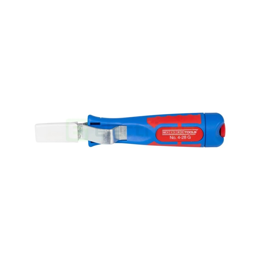 Cuțit dezizolat cablu - 4 - 28 G - Ø 4 - 28 mm, lamă dreaptă și capac - Weicon 50052328 (10012851)