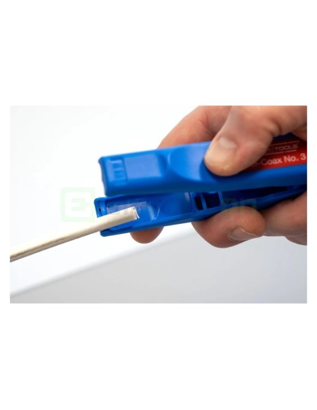 Dezizolator coaxial – Coax Stripper – Ø 4,8-7,5 mm – cu cutter lateral – Weicon – 10013082
