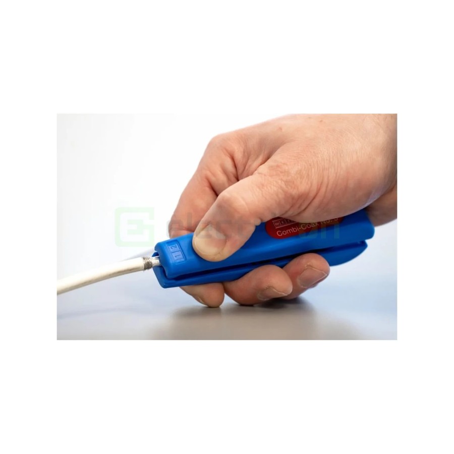 Dezizolator coaxial – Coax Stripper – Ø 4,8-7,5 mm – cu cutter lateral – Weicon – 10013082