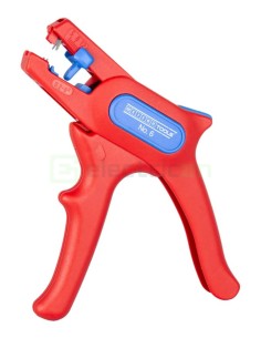 Clește dezizolator - Nr. 6 - izolat 1000V (VDE) - 0,2-6 mm² - roșu - Weicon 10014847