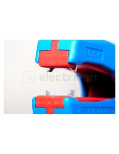 Clește dezizolator - Flat Cable - cabluri plate - 0,75-4 mm² - gama albastru Weicon 10017050 2