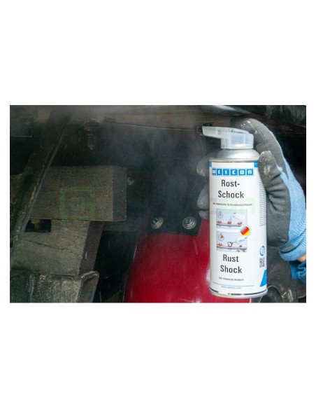 Spray șocul ruginii - șurubelniță chimică pentru deblocarea conexiunilor filetate - 400 ml - Weicon 10017767