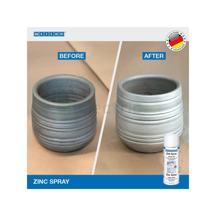 Spray de zinc - protecție catodică anticorozivă pe termen lung - 400 ml - Weicon 10019279