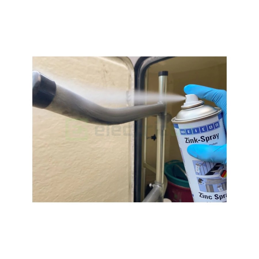 Spray de zinc - protecție catodică anticorozivă pe termen lung - 400 ml - Weicon 10019279
