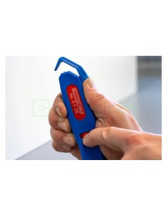 Cuțit dezizolat cablu - S 4 - 28 - Ø 4 - 28 mm, lamă cârlig retractabilă (Albastru) - Weicon 50058328 (10021246) 2