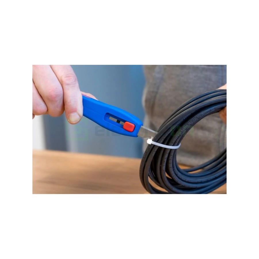 Cuțit dezizolat cablu - S 4 - 28 - Ø 4 - 28 mm, lamă cârlig retractabilă (Albastru) - Weicon 50058328 (10021246)