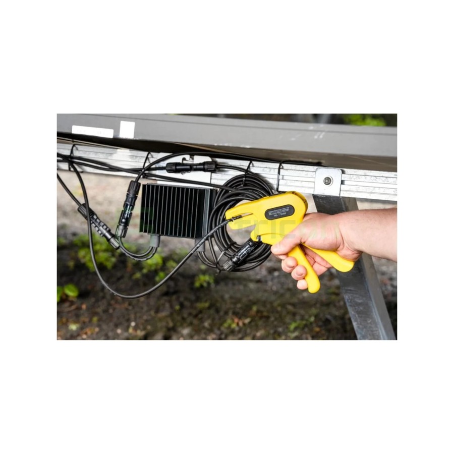 Clește dezizolator - Nr. 7 Solar - cabluri fotovoltaice - 1,5-6 mm² - albastru Weicon 10025011