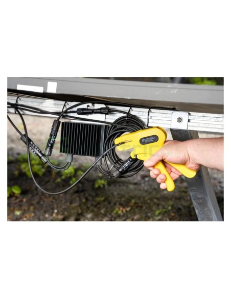 Clește dezizolator - Nr. 7 Solar - cabluri fotovoltaice - 1,5-6 mm² - albastru Weicon 10025011