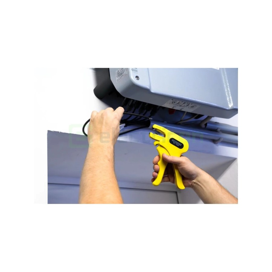 Clește dezizolator - Nr. 7 Solar - cabluri fotovoltaice - 1,5-6 mm² - albastru Weicon 10025011