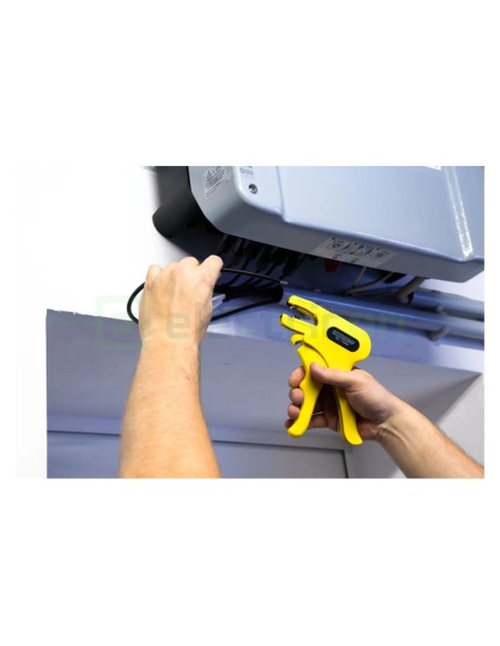 Clește dezizolator - Nr. 7 Solar - cabluri fotovoltaice - 1,5-6 mm² - albastru Weicon 10025011