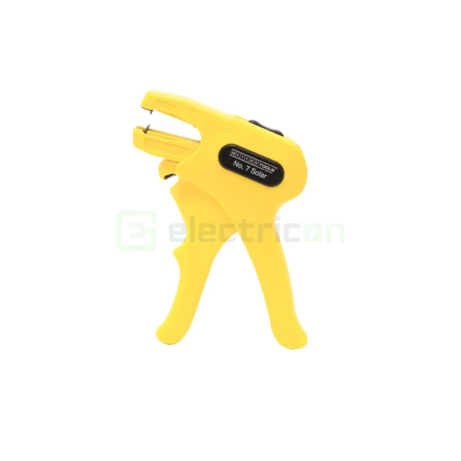 Clește dezizolator - Nr. 7 Solar - cabluri fotovoltaice - 1,5-6 mm² - albastru Weicon 10025011
