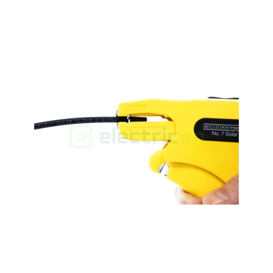 Clește dezizolator - Nr. 7 Solar - cabluri fotovoltaice - 1,5-6 mm² - albastru Weicon 10025011