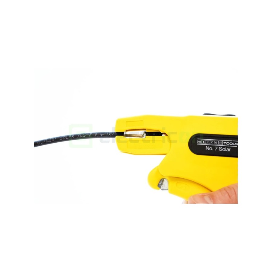 Clește dezizolator - Nr. 7 Solar - cabluri fotovoltaice - 1,5-6 mm² - albastru Weicon 10025011