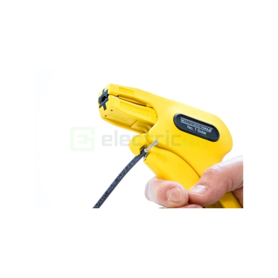 Clește dezizolator - Nr. 7 Solar - cabluri fotovoltaice - 1,5-6 mm² - albastru Weicon 10025011