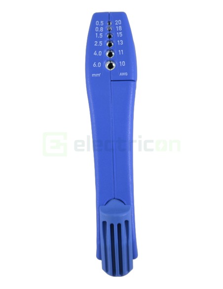 Cuțit dezizolat cablu - S 4 - 28 - Ø 4 - 28 mm, funcție dezizolare (Albastru) - Weicon 50057328 (10030001)