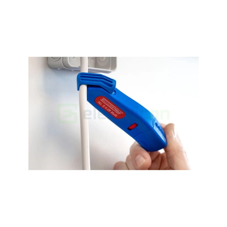 Cuțit dezizolat cablu - S 4 - 28 - Ø 4 - 28 mm, funcție dezizolare (Albastru) - Weicon 50057328 (10030001)