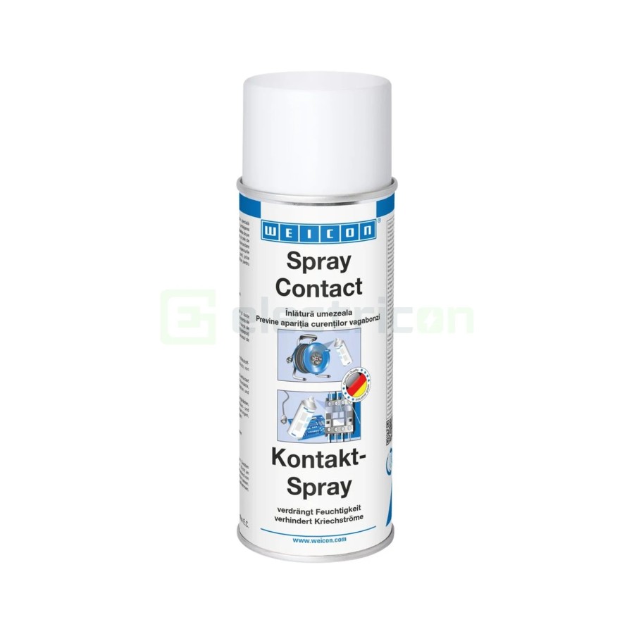 Spray contact - protecție și îngrijire contacte electrice - 400 ml, transparent - Weicon 10030124