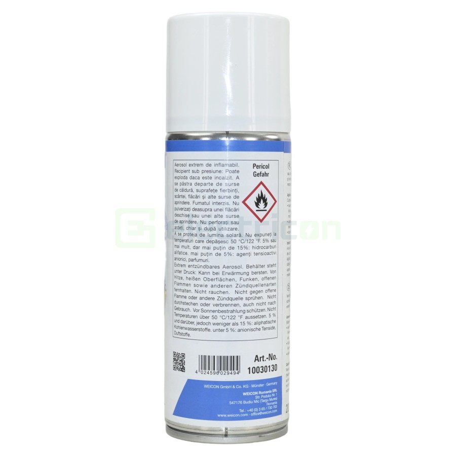 Spray de curățare ecrane - antistatic și reflexiv, 200 ml - Weicon 10030130