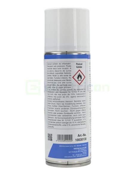 Spray de curățare ecrane - antistatic și reflexiv, 200 ml - Weicon 10030130