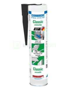 Adeziv - Flex 310 MS Classic - polimer elastic 310 ml negru - Weicon 10030273