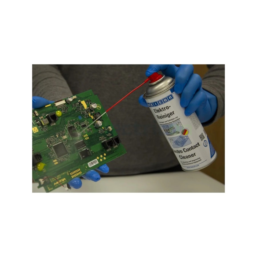 Spray de curățare contacte electrotehnice și componente mecanice - 400 ml - Weicon 10030340