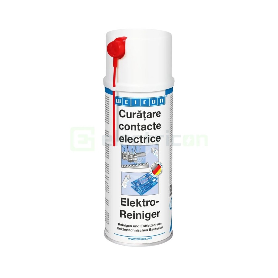 Spray de curățare contacte electrotehnice și componente mecanice - 400 ml - Weicon 10030340