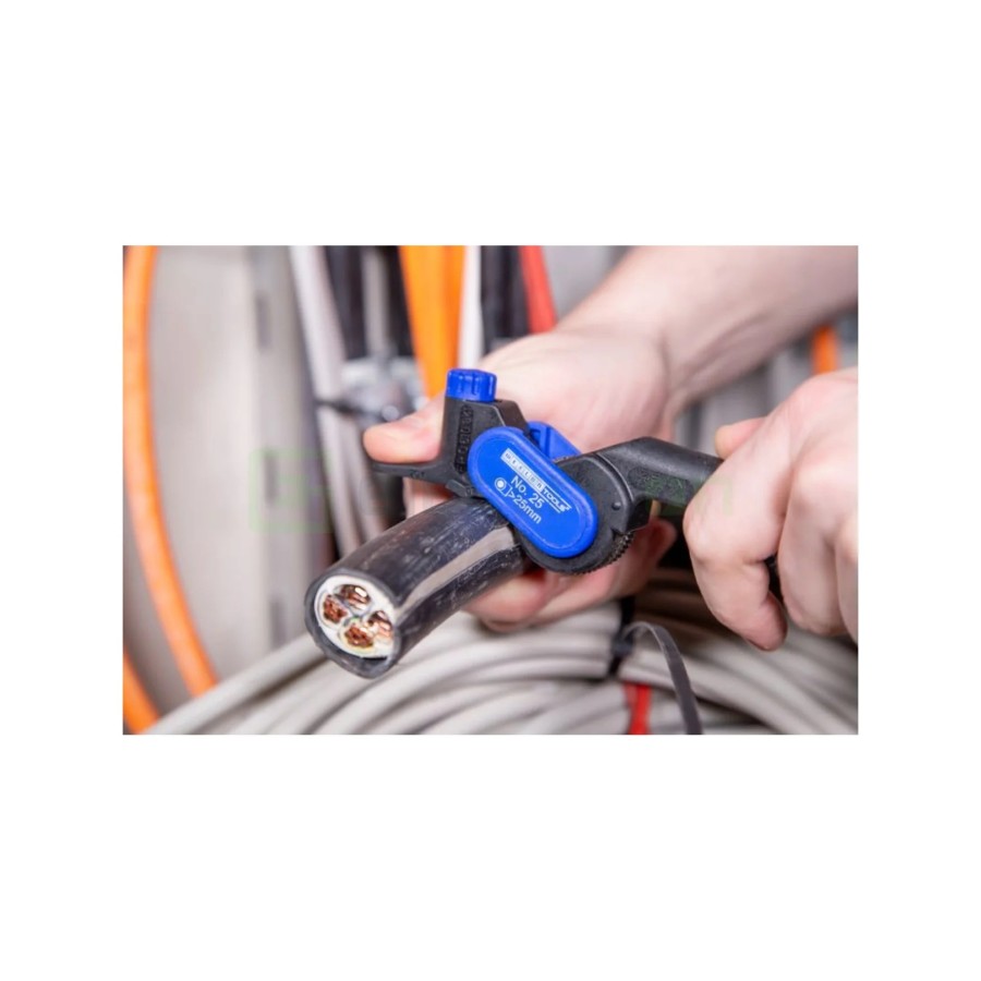Cuțit dezizolat cablu - Nr. 25 - până la Ø 25 mm, tăieri longitudinale - Weicon 52000025 (10034292)