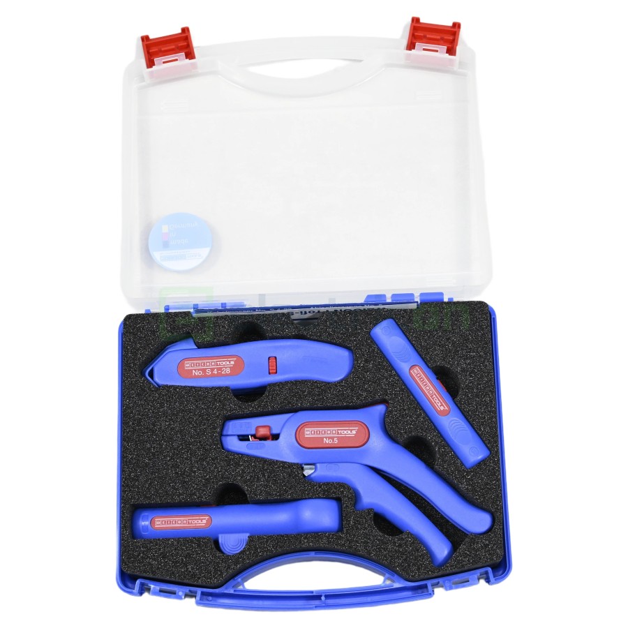 Set scule instalații - Starter Set Pro - 4 piese, pentru uz casnic și rezidențial - Weicon 52881003 (10035247)