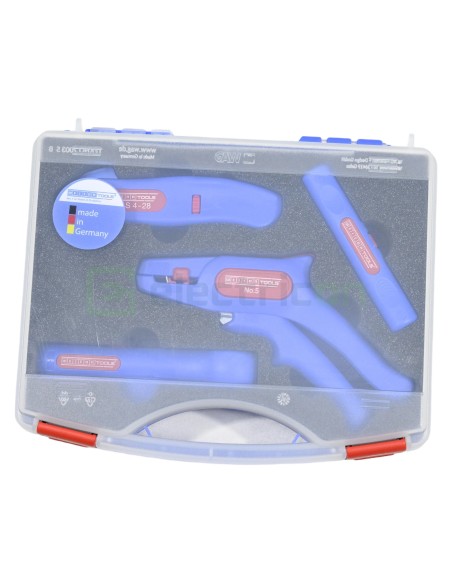 Set scule instalații - Starter Set Pro - 4 piese, pentru uz casnic și rezidențial - Weicon 52881003 (10035247)