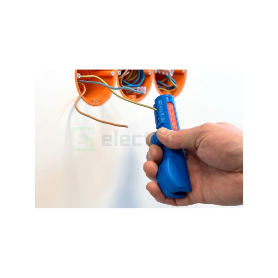 Dezizolator multifuncțional - Quadro nr. 16 -  Ø0.5 - 6 mm2 - Ø8 - 13mm - Weicon 10038853