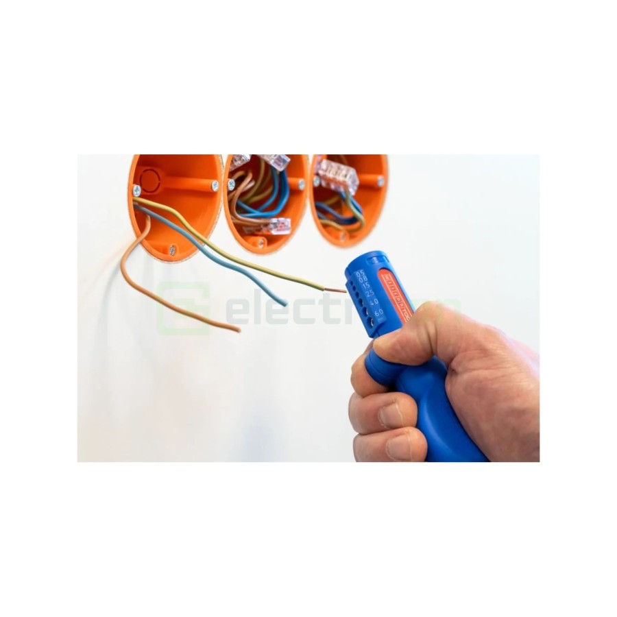 Dezizolator multifuncțional - Quadro nr. 16 -  Ø0.5 - 6 mm2 - Ø8 - 13mm - Weicon 10038853