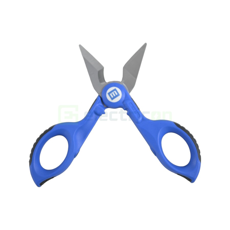 Foarfecă electrician - Nr. 35 - mâner bicomponent, funcție de dezizolare și sertizare - Weicon 51100035 (10039667)