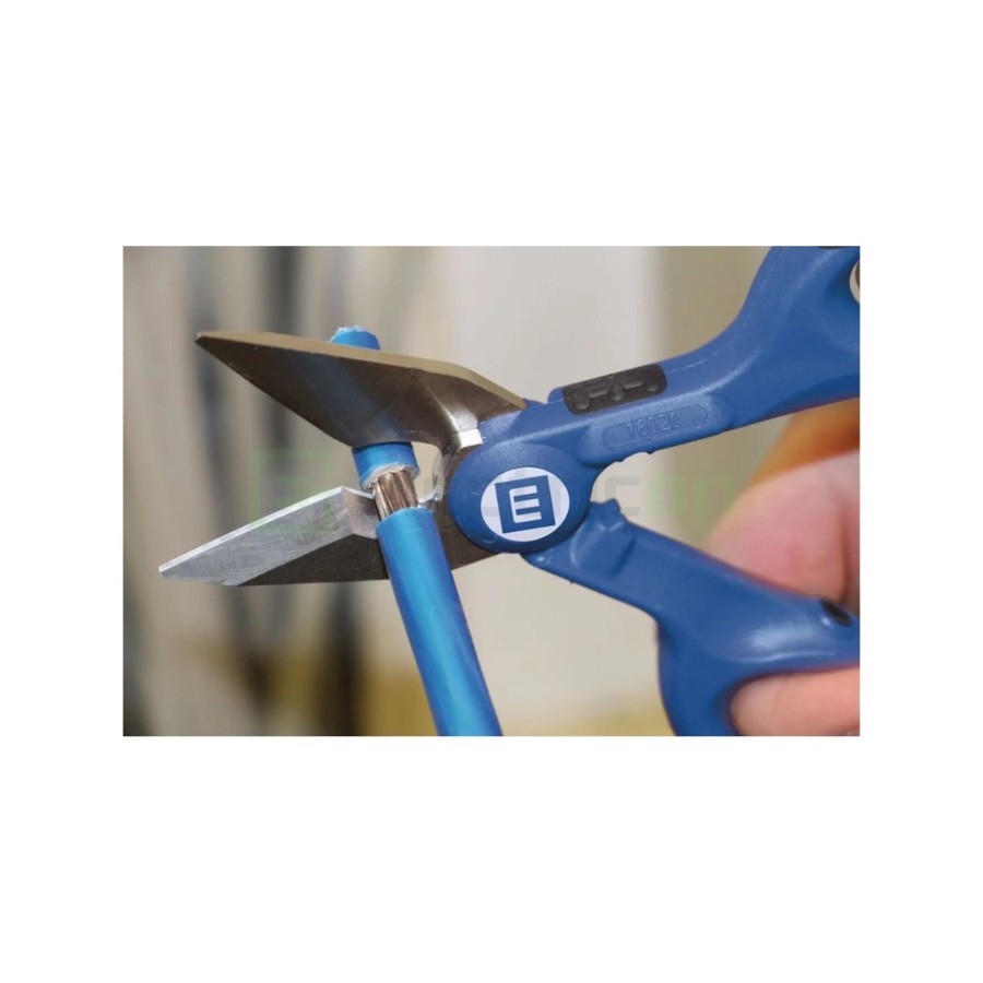 Foarfecă electrician - Nr. 35 - mâner bicomponent, funcție de dezizolare și sertizare - Weicon 51100035 (10039667)