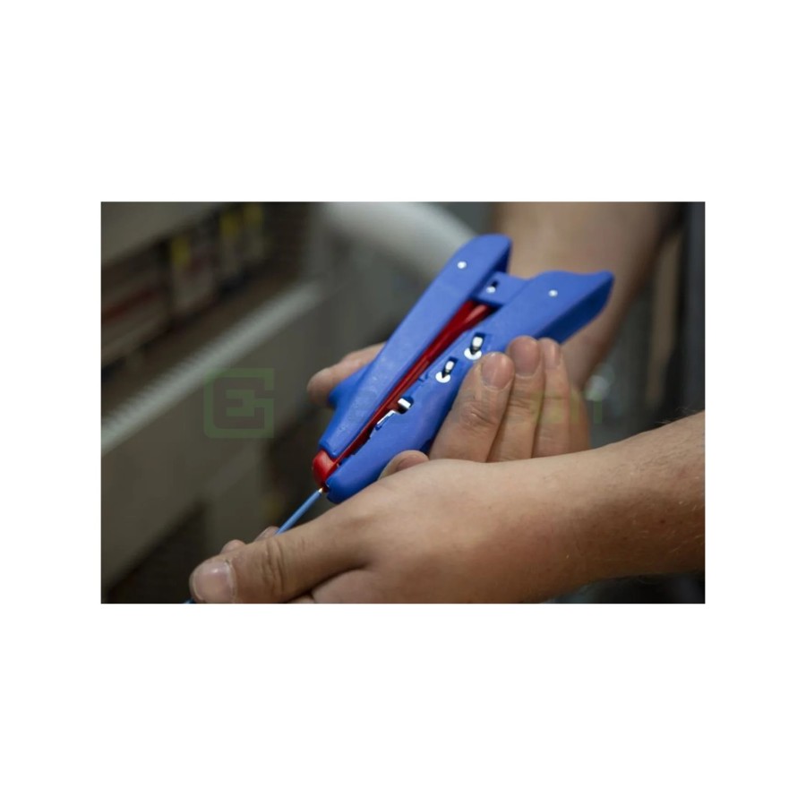 Geantă scule echipată - set Crimp-Set - include foarfecă, dezizolator și 400 ferule - Weicon 10039670