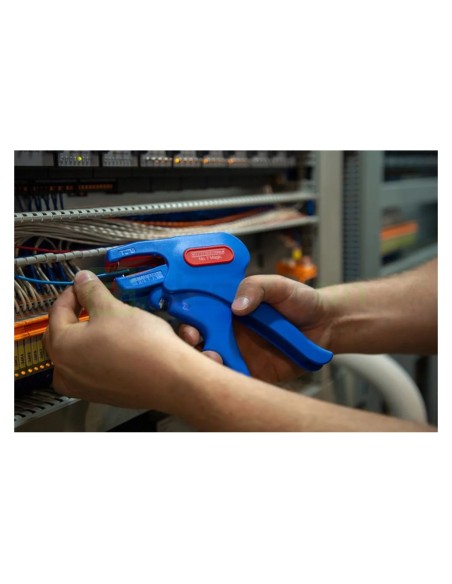 Geantă scule echipată - set Crimp-Set - include foarfecă, dezizolator și 400 ferule - Weicon 10039670