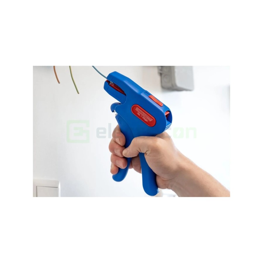 Geantă scule echipată - set Crimp-Set - include foarfecă, dezizolator și 400 ferule - Weicon 10039670