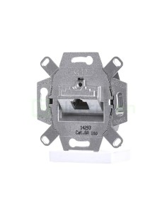 Modul priză date simplă - 1xRJ45 UTP ecranată Cat.6A - Berker - WDF41076