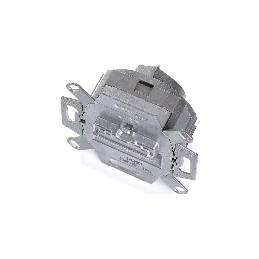 Modul priză date simplă - 1xRJ45 UTP ecranată Cat.6A - Berker - WDF41076