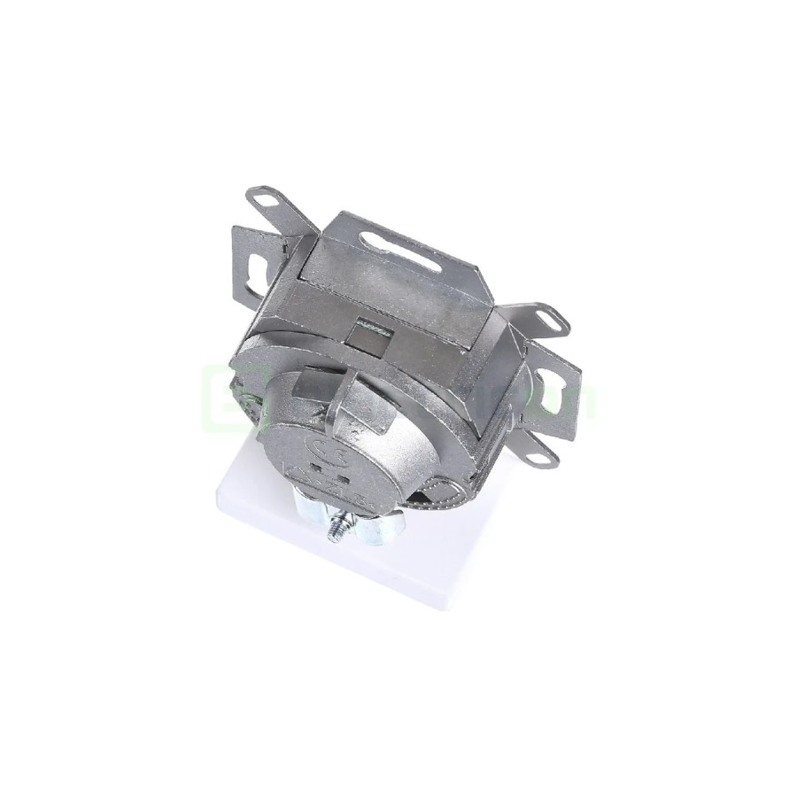 Modul priză date simplă - 1xRJ45 UTP ecranată Cat.6A - Berker - WDF41076