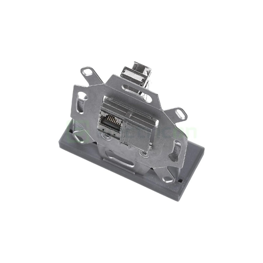 Priză - telefon/date - UAE ISDN (RJ11/RJ45) - ecranată - Berker - WDF410863