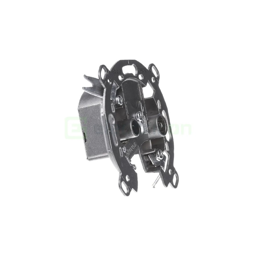 Modul priză Coaxial - Radio-TV - 2 ieșiri (TV/FM) - încastrat - Berker - WDF45921