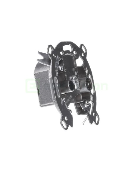 Modul priză Coaxial - Radio-TV - 2 ieșiri (TV/FM) - încastrat - Berker - WDF45921