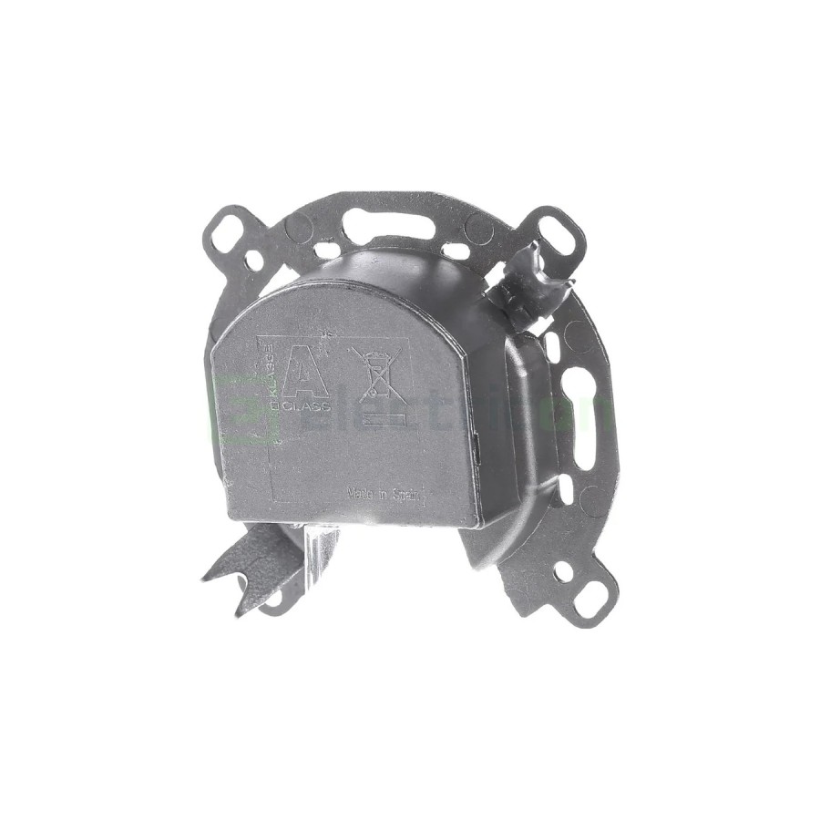 Modul priză Coaxial - Radio-TV - 2 ieșiri (TV/FM) - încastrat - Berker - WDF45921
