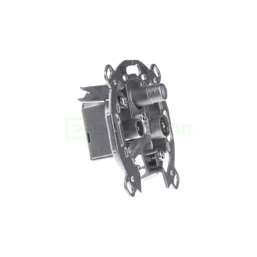 Modul priză Coaxial - Radio-TV - 3 ieșiri - încastrat - Berker - WDF4593