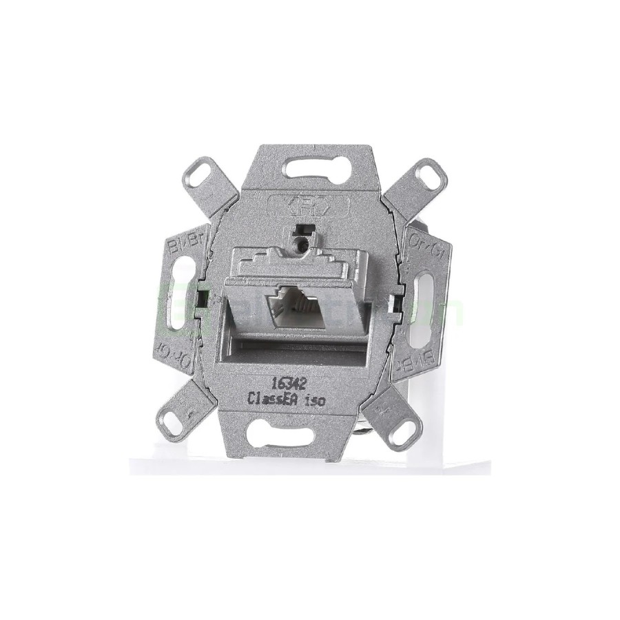 Modul priză date simplă - 1xRJ45 UTP Cat.6 Clasa E - Berker - WDF410766