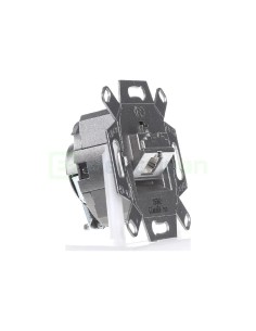 Modul priză date simplă - 1xRJ45 UTP Cat.6 Clasa E - Berker - WDF410766 2