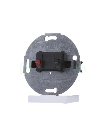 Priza multimedia - conexiune audio, antracit mat - Berker R/1930/sticlă WDF4800AT1