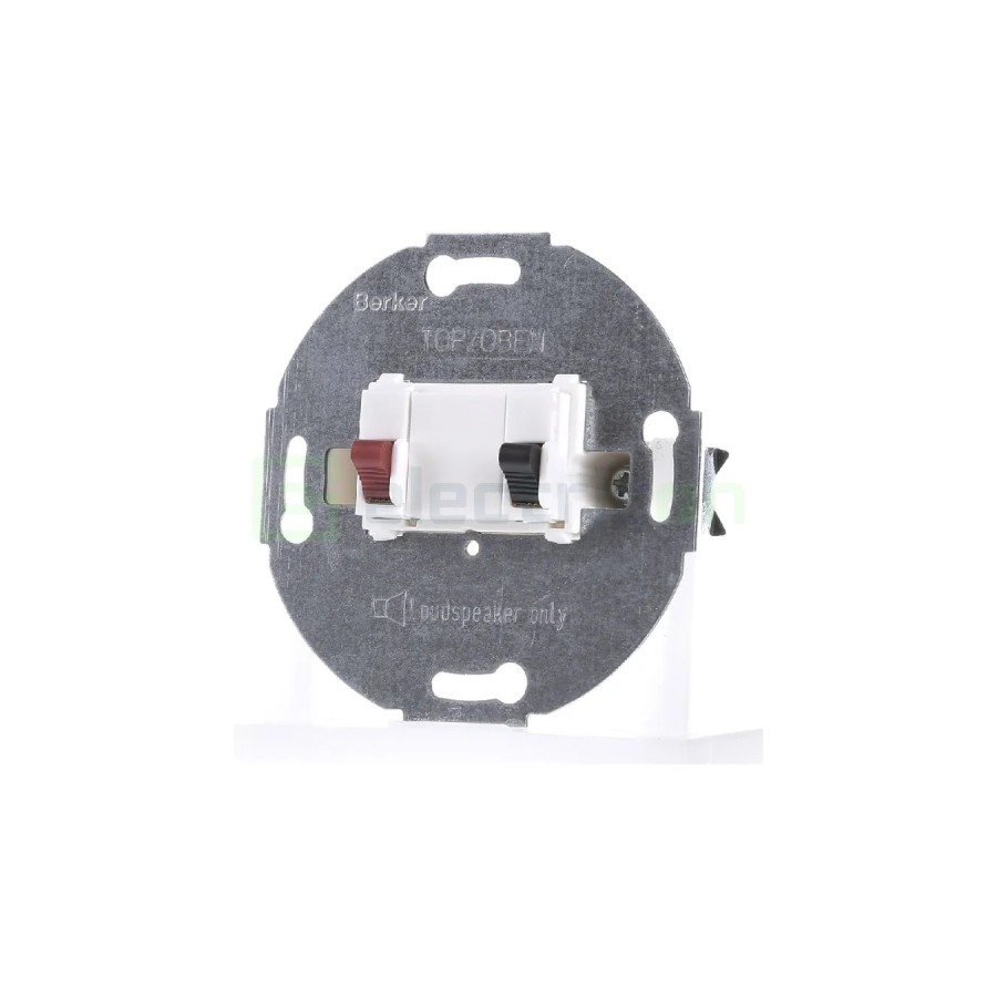 Modul priză audio - difuzoare perete - încastrat - Berker - WDF4800PW1