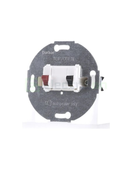 Modul priză audio - difuzoare perete - încastrat - Berker - WDF4800PW1