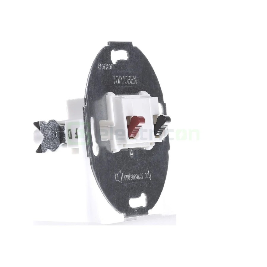 Modul priză audio - difuzoare perete - încastrat - Berker - WDF4800PW1